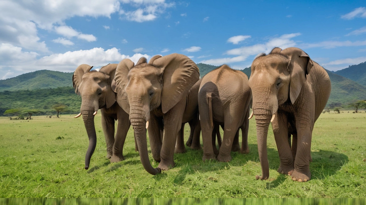 Секретный язык самцов слонов: как они маскируют свои разговоры