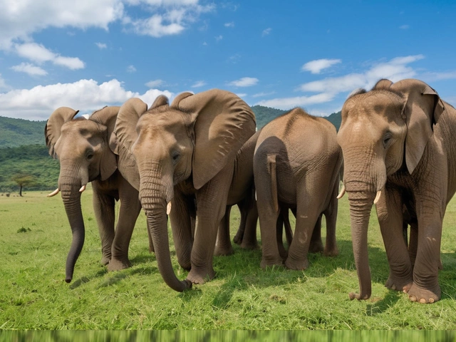 Секретный язык самцов слонов: как они маскируют свои разговоры